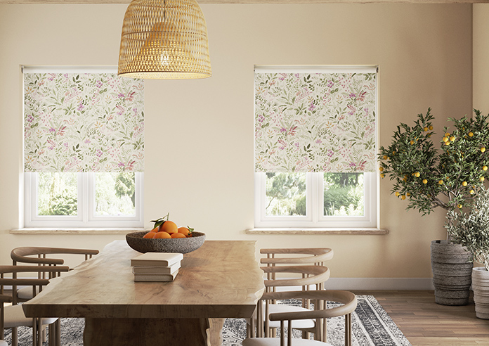 Cleo, Delicate Pink - Roller Blind - Image 3